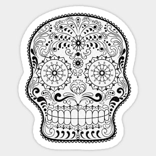 Bone Calavera Sticker